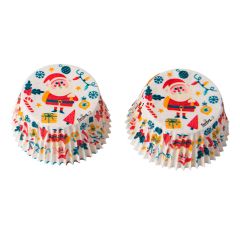 Cápsulas blancas Papá Noel Navidad (36) - Decora