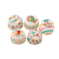 Cápsulas para bombones Bebé (100) - Decora
