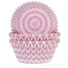 Cápsulas Chevron pink (50) - House of Marie