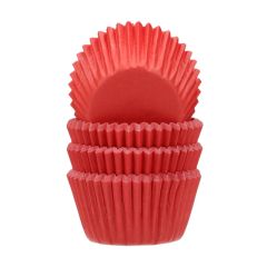 Cápsulas mini rojas (100) - Funcakes