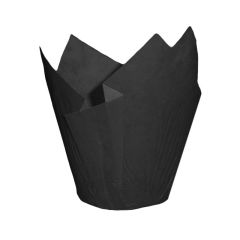 Cápsulas muffins negras (24) - Pastkolor