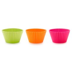 Cápsulas muffins 10 x 5 cm (6) - Silicona - Lékué