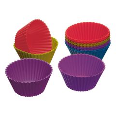 Cápsulas silicona de colores (12) - Kitchen Craft