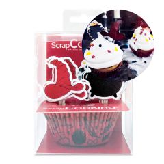Cápsulas y toppers para cupcakes magia Halloween (24) - ScrapCooking