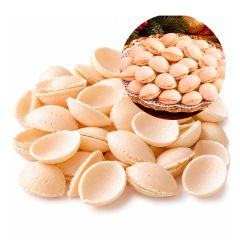 Cascarillas para almendras rellenas de turrón (500)