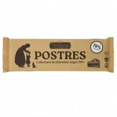 Chocolate de cobertura 70% 250 g - Torras