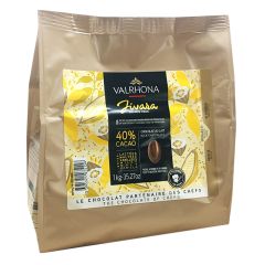 Chocolate de cobertura con leche 40% Jivara 1 kg - Valrhona