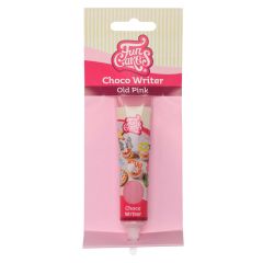 Chocolate decorativo rosa viejo Choco Writer 25 g - Funcakes