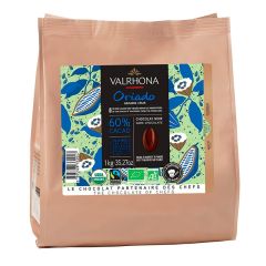 Chocolate de cobertura negro 60% Oriado 1 kg - Valrhona