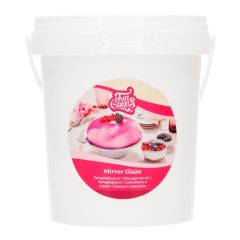 Cobertura brillante efecto espejo transparente 900 gr - Funcakes