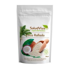 Coco rallado ecológico 300 gr - Sin gluten - SaludViva