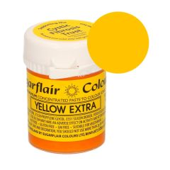 Colorante amarillo extra 42 g - Sin gluten - Sugarflair