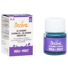 Colorante en gel violeta 28 g - Decora