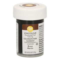 Colorante en gel marrón 28 gr - Wilton