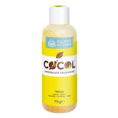 Colorante liposoluble para chocolate amarillo 75 g - Sin gluten - Squires Kitchen