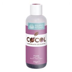 Colorante liposoluble para chocolate violeta 75 g - Sin gluten - Squires Kitchen
