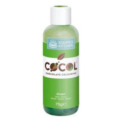 Colorante liposoluble para chocolate verde 75 g - Sin gluten - Squires Kitchen