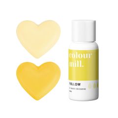 Colorante liposoluble gel amarillo 20 ml - Colour Mill