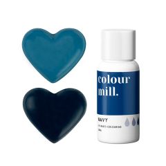Colorante liposoluble gel azul marino 20 ml - Colour Mill