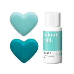 Colorante liposoluble gel azul tiffany 20 ml - Colour Mill