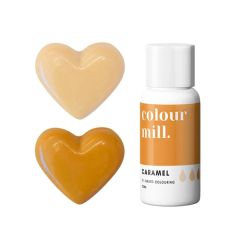 Colorante liposoluble gel marrón caramelo 20 ml - Colour Mill