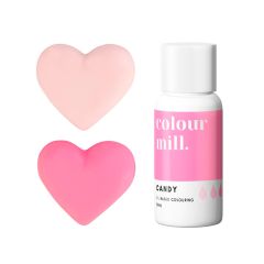 Colorante liposoluble gel rosa candy 20 ml - Colour Mill