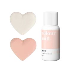 Colorante liposoluble gel rosa nude 20 ml - Colour Mill