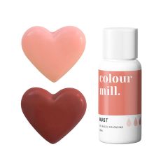Colorante liposoluble gel marrón óxido 20 ml - Colour Mill