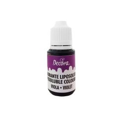 Colorante liposoluble líquido para chocolate violeta 15 g - Decora