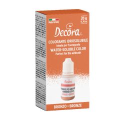 Colorante líquido para aerógrafo bronce metalizado 20 g - Decora