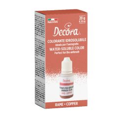 Colorante líquido para aerógrafo cobre metalizado 20 g - Decora