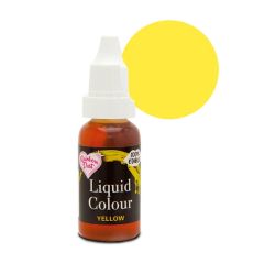 Colorante líquido y para aerógrafo Liquid Colour amarillo 19 gr - Rainbow Dust