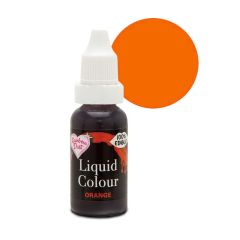 Colorante líquido y para aerógrafo Liquid Colour naranja 19 gr - Rainbow Dust