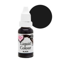 Colorante líquido y para aerógrafo Liquid Colour negro 19 g - Rainbow Dust