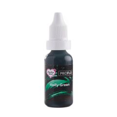 Colorante líquido y para aerógrafo ProFlo verde acebo 19 gr -  Rainbow Dust