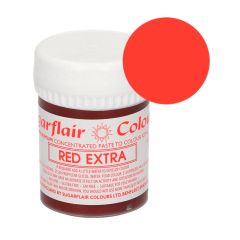 Colorante rojo EXTRA 42 g - Sin gluten - Sugarflair