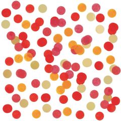 Confeti rojo y dorado - My Little Day