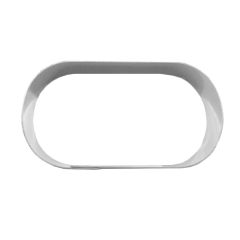 Cortador ovalado alto para polvorones y mantecados 6,8 cm - Cookie Cutter