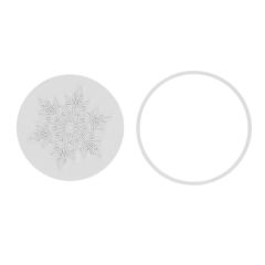 Cortador y marcador copo de nieve Navidad - Wilton