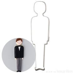 Cortador novio 16 cm - Postreadicción
