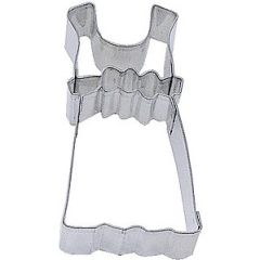 Cortador vestido con lazo 7,5 cm