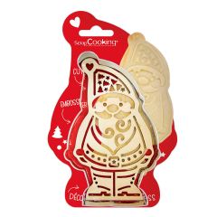 Cortador y marcador Papá Noel Navidad - ScrapCooking