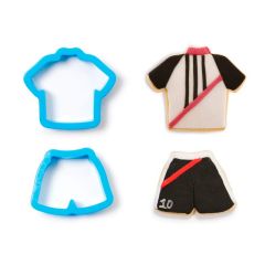 Cortadores camiseta y pantalones de fútbol (2) - Decora