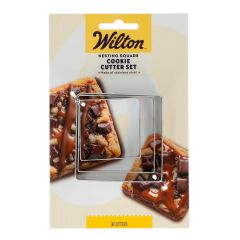 Cortadores cuadrados 5, 6,2 y 7 cm (3) - Wilton