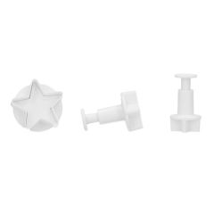 Cortadores estrellas de Navidad con expulsor (3) - Wilton