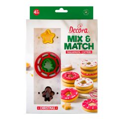 Cortadores galletas rellenas Navidad - Decora