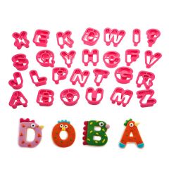 Cortadores letras alfabeto (24) - Decora