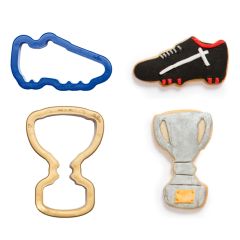 Cortadores trofeo y zapatilla de fútbol (2) - Decora