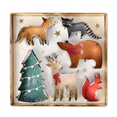Cortadores variados animales de Navidad (6) - Meri Meri