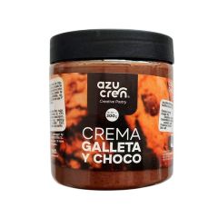 Crema de chocolate y galleta 300 g - Azucren